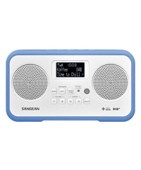 Sangean DPR-77 DAB+ Radio - White/Blue