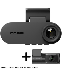 DDPAI N2 Dual 2K + 1080P Front & Rear Dash Camera – NightVIS 2.0