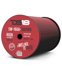 DS18 SW-16GA-1000RB 16GA Speaker Wire Red - 1m