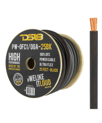 DS18 1GA OFC Power Cable Black - 1m
