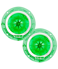 DS18 560W 4.5" Super Bullet Tweeters w RGB LED Lights - Pair (PRO-TW4L)