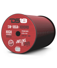 DS18 Acc's 18GA Speaker Wire (RED/BLK)