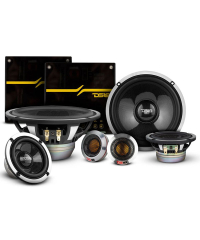 DS18 DX3N 6.5" 580W 3-Way Neodymium Component Speakers