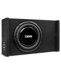 DS18 EN-DF10 600W 10'' Shallow Down Firing Subwoofer w Enclosure