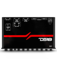 DS18 EQX7 High Volt 7-Band Equalizer with High Level Input, Auto Turn On