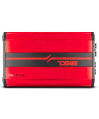 DS18 SXE-1200.4 A/B 4-Channel 1200W Amplifier - Red