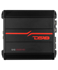 DS18 SXE-2000.4D 4-Channel 3000W Amplifier - Black