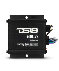 DS18 V4HL.V2 4-Channel Hi/Lo Converter w Speaker Emulator