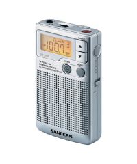 Sangean DT-250 Analogue Pocket Radio - Silver