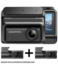 DDPAI Z90 4K Front + 2K Rear + 2K Cabin Dash Camera Kit – GPS & WiFi