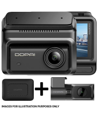 DDPAI Z90 2026 4G LTE + 4K Front + 2K Rear Dash Camera Kit – GPS & WiFi