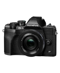 Olympus E-M10 MK 4 Camera w 14-42mm Lens - Black