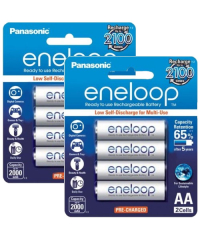 Panasonic AA Eneloop - 8 Pack