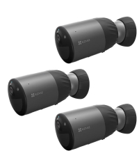 Ezviz BC1C 2MP Outdoor Wireless Rechargeable Camera - 3 Pack