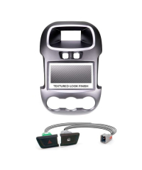 Aerpro Double Din Facia Kit to Suit Ford Ranger PX Metallic Charcoal Textured