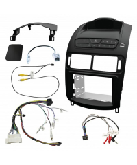 Aerpro FP9650SK Double Din Install Kit for Ford Falcon FG Satin Black