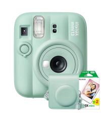 Fuji Instax Mini 13 Camera Bundle - Green