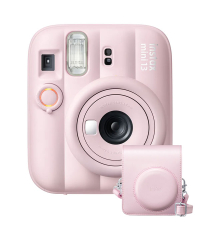 Fuji Instax Mini 13 Instant Camera & Case - Candy Pink