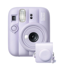 Fuji Instax Mini 13 Instant Camera & Case - Purple