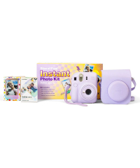 Fujifilm Instax Mini 12 Case & Film Bundle - Lilac Purple