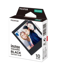 Fujifilm Instax Square Film Black Frame - 10 Sheets