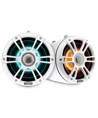 Fusion 6.5" 230W Wake Tower Speakers w LED - White
