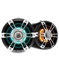 Fusion 7.7" Wake Tower Speakers w CRGBW LED - Chrome