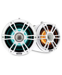 Fusion 7.7" 280W Wake Tower Speakers w LED - White