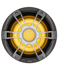 Fusion Signature Series 3i 10" 600W Sports Marine Subwoofer w/ CRGBW - Grey