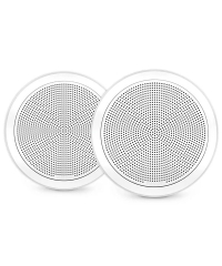 Fusion FM Series 6.5" 120W Round Marine Speakers - White