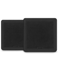 Fusion FM 6.5" 120W Square Marine Speakers - Black