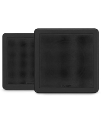 Fusion FM 7.7" 200W Square Marine Speakers - Black