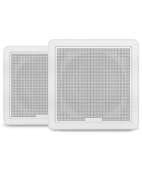 Fusion FM 7.7" 200W Square Marine Speakers - White