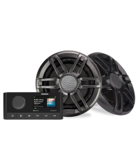 Fusion MS-RA210 Stereo and XS 6.5" Sports Speakers
