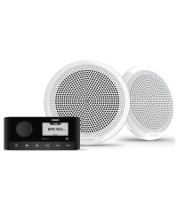 Fusion MS-RA60 Stereo and EL 6.5" Classic Speakers 