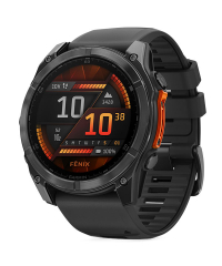 Garmin Fenix 8 Smartwatch - Slate Grey w Black Band 51mm