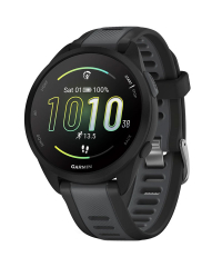 Garmin Forerunner 165 Music GPS Smartwatch - Black w Slate Grey