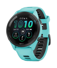Garmin Forerunner 265 Smart Watch - Aqua w Black Band
