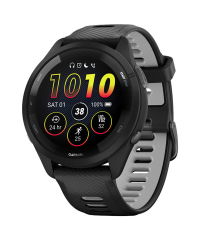 Garmin Forerunner 265 Smart Watch - Black w Powder Grey Band