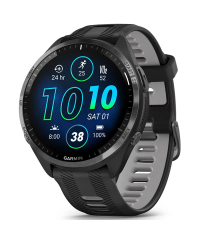 Garmin Forerunner 965 Smart Watch - Black w Powder Grey Band
