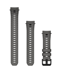 Garmin Instinct E 40mm Silicone Watch Band - Charcoal 20mm