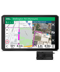 Garmin dēzl LGV820 8" GPS Truck Sat Nav w/ BC 50 Night Vision Cam