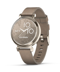 Garmin Lily 2 Classic Smartwatch - Cream Gold w Fabric Band
