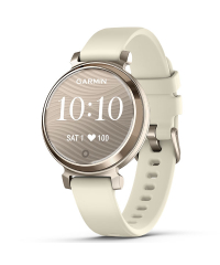 Garmin Lily Sport Smartwatch - Cream Gold w Silicone Band
