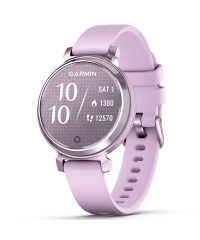 Garmin Lily Sport Smartwatch - Metallic Lilac w Silicone Band