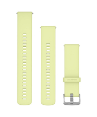 Garmin Quick Release 22mm Watch Band - Citron w Silver Hardware