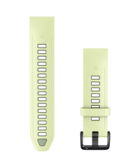 Garmin QuickFit 20 Silicone Watch Band - Citron/Willow,