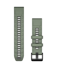 Garmin QuickFit 22 Silicone Watch Band - Willow/Graphite