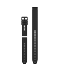 Garmin QuickFit 26 Silicone Watch Band 3-Piece Dive Set - Black