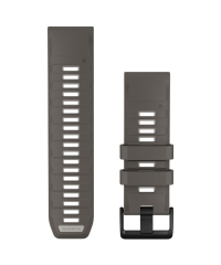Garmin QuickFit 26 Silicone Watch Band - Pebble Grey/Silver Grey